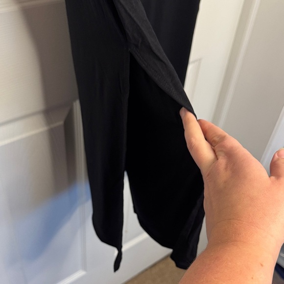 NWT a.n.a Elegant Black Maxi Skirt with Side Slits - Picture 6 of 6